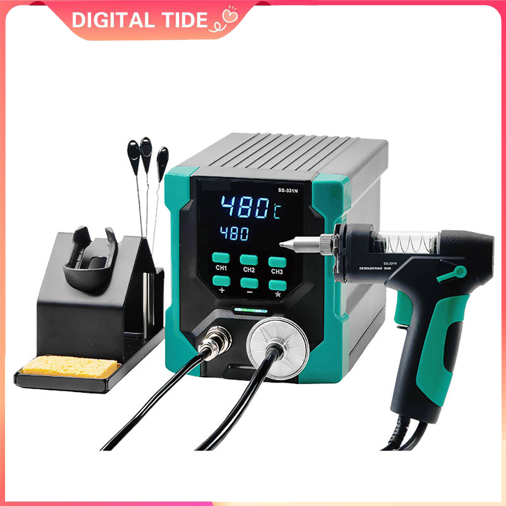 Desoldering Gun Vacuum Electric - SS-331NH ESD LCD Digital Electric Desoldering