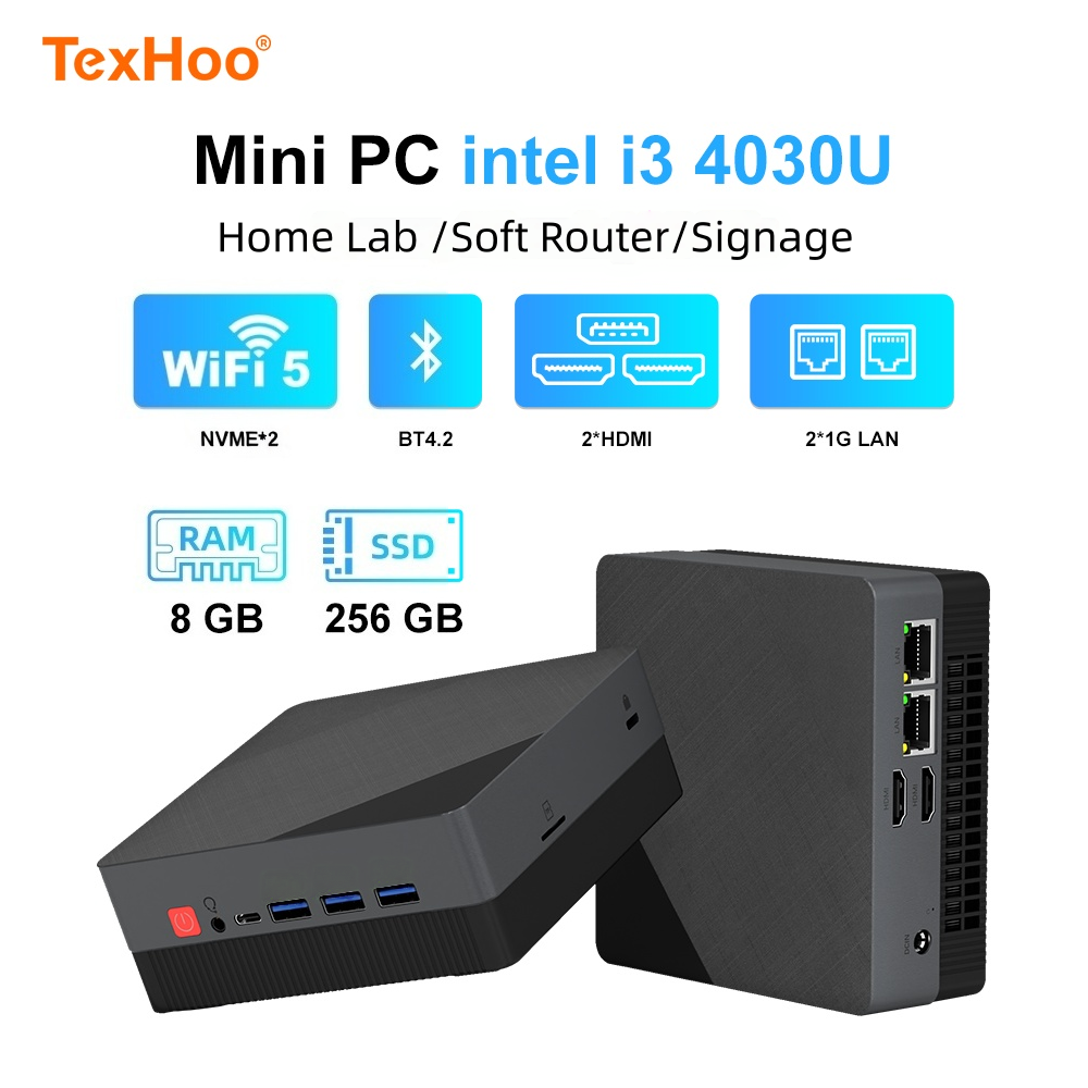 Texhoo MINI PC, Prosesor Intel - Khadas Vim4 8Gb ulasan dan harga