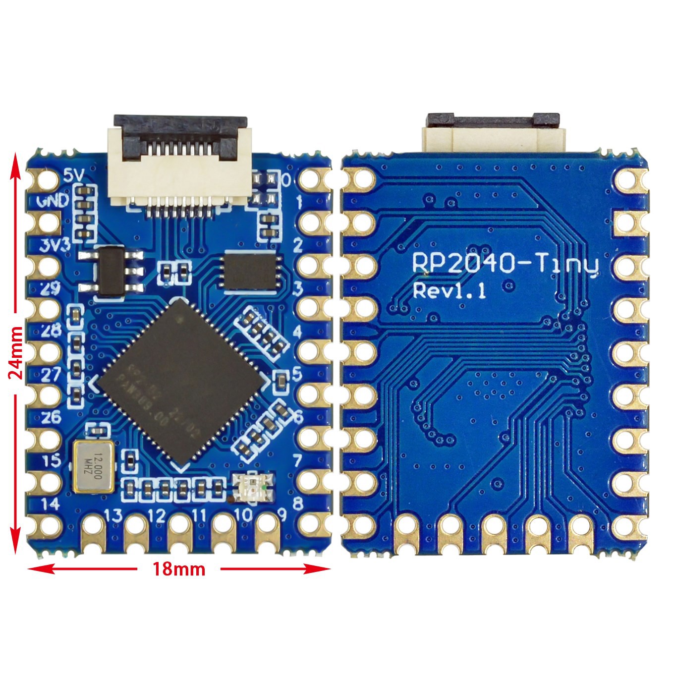 RP2040-Tiny Modul Papan Pengem - Banana Pi Bpi-M5 ulasan dan harga