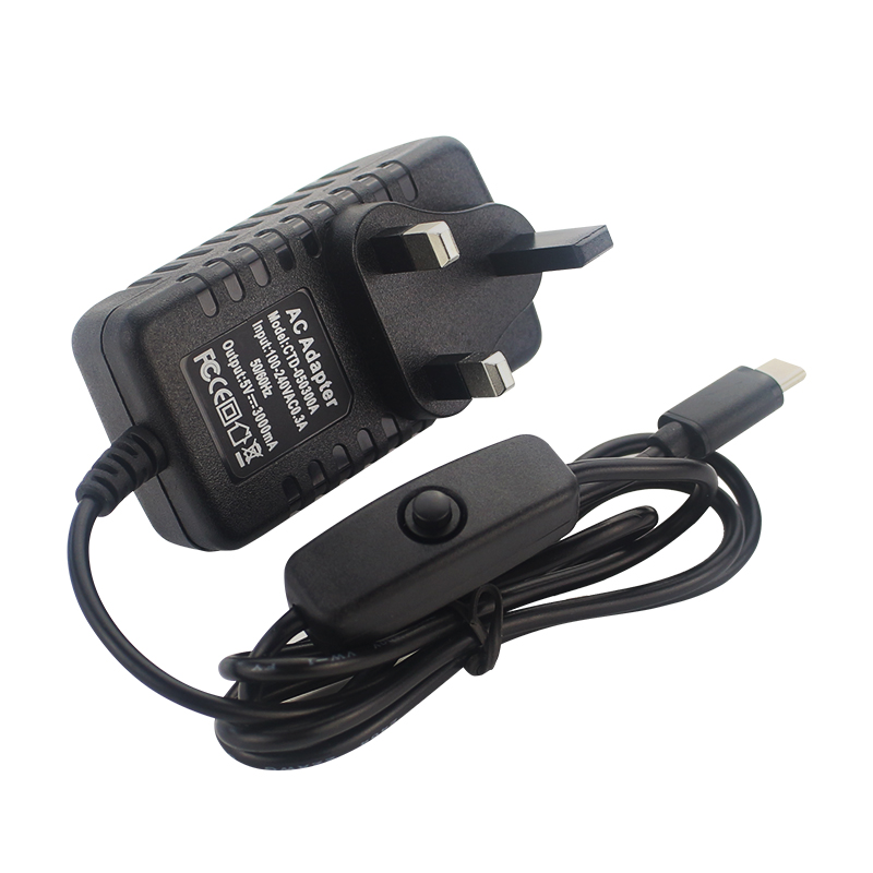 Catu Daya 5V 3A dengan Sakelar - Banana Pi Bpi-M5 ulasan dan harga